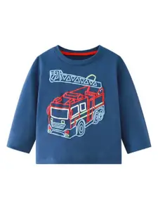 StyleCast Boys Graphic Printed Round Neck T-shirt