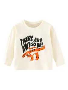 StyleCast Boys Graphic Printed Round Neck T-shirt