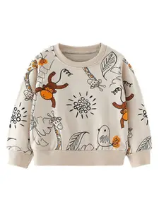 StyleCast Boys Conversational Printed Round Neck T-shirt