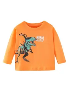 StyleCast Boys Graphic Printed Round Neck T-shirt