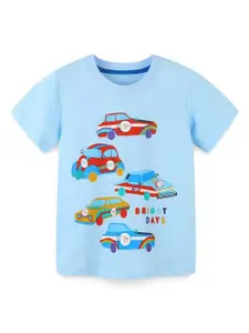StyleCast Boys Graphic Printed Round Neck T-shirt
