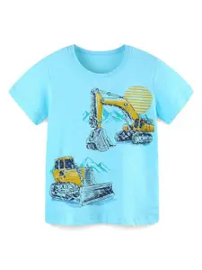 StyleCast Boys Graphic Printed Round Neck T-shirt
