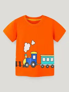 StyleCast Boys Graphic Printed Round Neck T-shirt