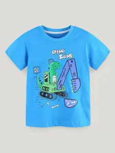 StyleCast Boys Graphic Printed Round Neck T-shirt