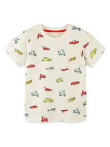 StyleCast Boys Graphic Printed Round Neck T-shirt