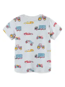 StyleCast Boys Conversational Printed Round Neck Cotton T-shirt