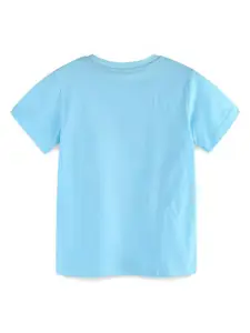 StyleCast Boys Printed Solid Round Neck Cotton T-shirt