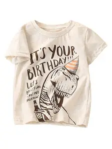 StyleCast Boys Graphic Printed Round Neck Cotton T-shirt