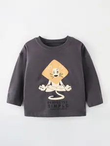 StyleCast Boys Graphic Printed Round Neck Cotton T-shirt