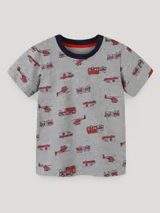 StyleCast Boys Conversational Printed Round Neck Cotton T-shirt
