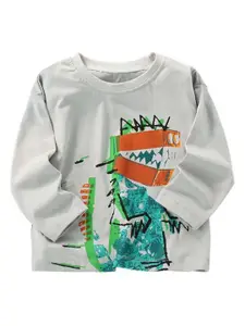 StyleCast Boys High Neck Extended Sleeves T-shirt
