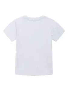 StyleCast Boys Self Design Printed Round Neck Cotton T-shirt