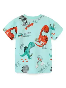 StyleCast Boys Conversational Printed Round Neck Cotton T-shirt