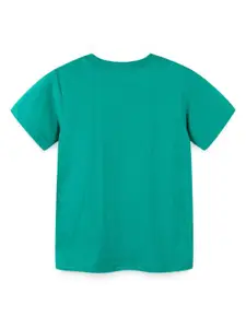 StyleCast Boys Printed Solid Round Neck Cotton T-shirt