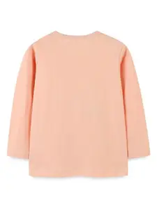 StyleCast Girls Graphic Printed Round Neck Cotton T-shirt