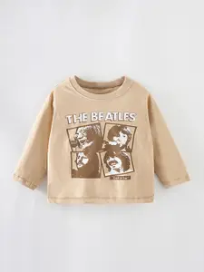 StyleCast Boys Typography Printed Round Neck Cotton T-shirt