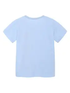 StyleCast Girls Printed Round Neck Cotton T-shirt