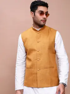 SHOWOFF Men Slim-Fit Woven Nehru Jacket