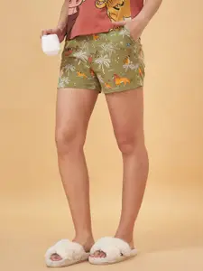 Dreamz by Pantaloons Women Printed Lounge Shorts