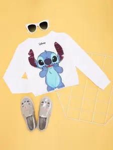 Pantaloons Junior Girls Printed Long Sleeves Sweatshirt