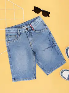 Pantaloons Junior Boys Mid Rise Denim Shorts