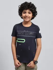 Monte Carlo Boys Typography Printed T-shirt