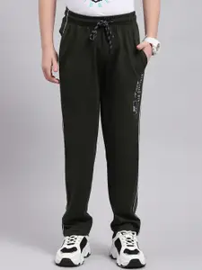 Monte Carlo Boys Printed Mid Rise Track Pants