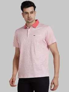 Park Avenue Men Polo Collar Slim Fit T-shirt