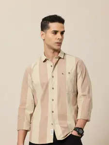 Mr Bowerbird Premium Striped Casual Shirt