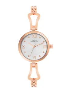French Connection Women Dial & Bracelet Style Straps Analogue Watch FCN081RGM