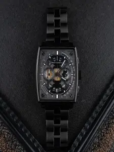 French Connection Men Dial & Stainless Steel Bracelet Style Straps Analogue Watch FCT1BM