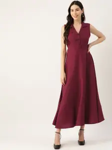 DressBerry Sleeveless A-Line Maxi Dress