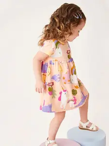 StyleCast Girls Printed A-Line Dress