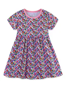 StyleCast Printed A-Line Dress