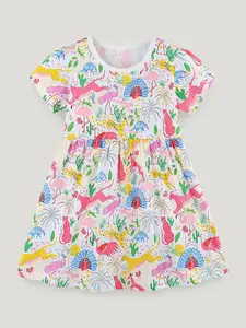 StyleCast Abastract Print A-Line Dress