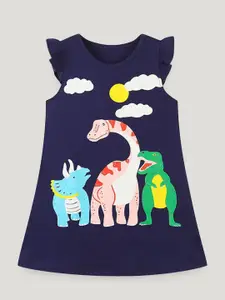 StyleCast Girls Flutter Sleeve A-Line Dress