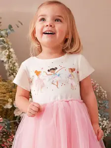 StyleCast Girls Short Sleeves Fit & Flare Dress