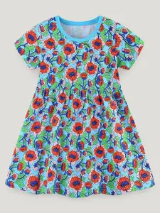 StyleCast Floral Print A-Line Dress