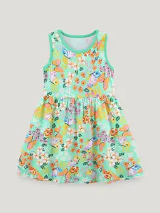 StyleCast Floral Print Fit & Flare Dress