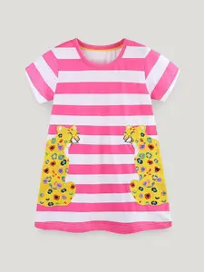 StyleCast Girls  Striped A-Line Dress