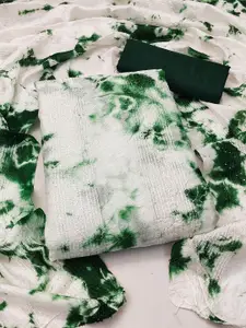 KIMISHA Dyed Sequinned Unstitched Dress Material