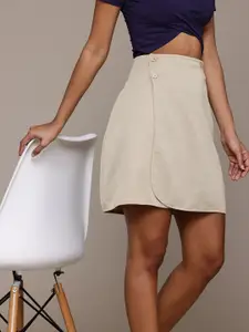 Roadster Cotton Cambric Wrap Skirt