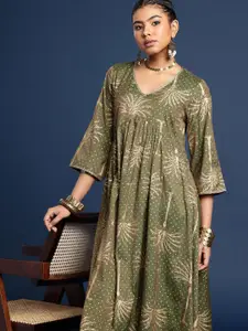 Taavi Ethnic Motifs Printed Festive Kurta