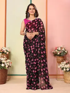VAIRAGEE Floral Ready to Wear Saree