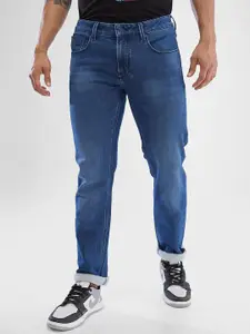 SPYKAR Men Cotton Light Fade Stretchable Jeans