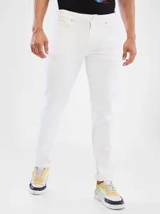 SPYKAR Men Slim Fit Low-Rise Clean Look Stretchable Jeans