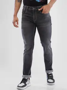 SPYKAR Men Heavy Fade Mid-Rise Cotton Stretchable Jeans