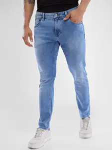 SPYKAR Men Slim Fit Mid Rise Clean Look Stretchable Jeans