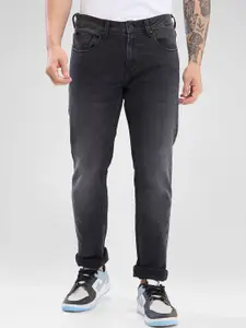 SPYKAR Men Slim Fit Low-Rise Light Fade Clean Look Stretchable Jeans