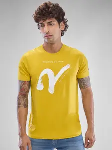 SPYKAR Men Printed Slim Fit T-shirt